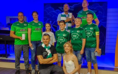 Spendensammelaktion des Kerkower SC bei einem Jugend Turnier